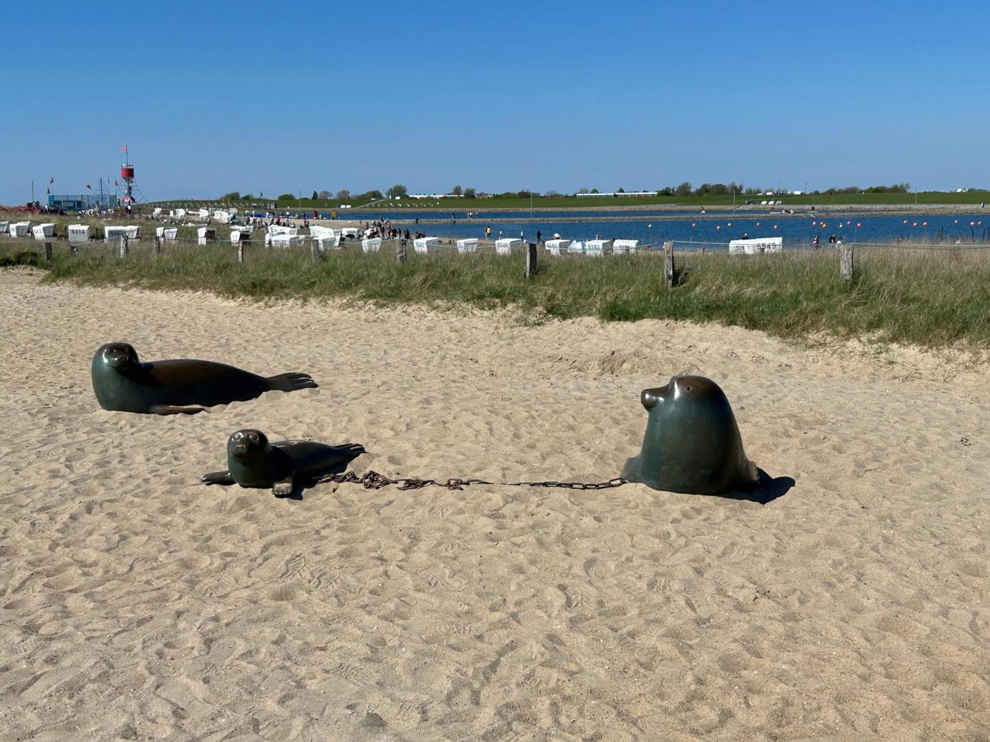 Ferienwohnung Ritthoff Perlebucht - Mit Strandkorb Am Meer Und Kostenloser Eintritt Ins Schwimmbad Busum Exterior photo